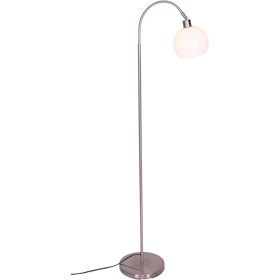 SalesFever Staande lamp Pepe Lampenkap van wit melkglas afbeelding 1