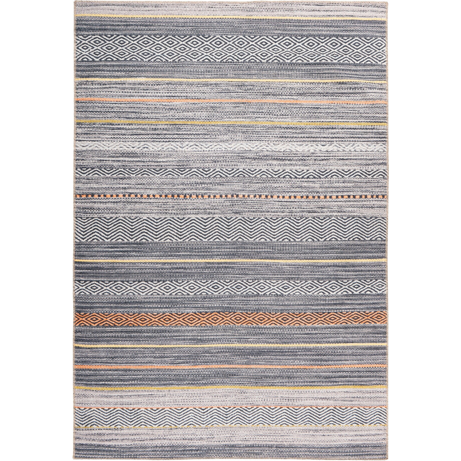 me gusta Vloerkleed Faye 1125 Platte stof, bedrukt motief, woonkamer, eetkamer afbeelding 1