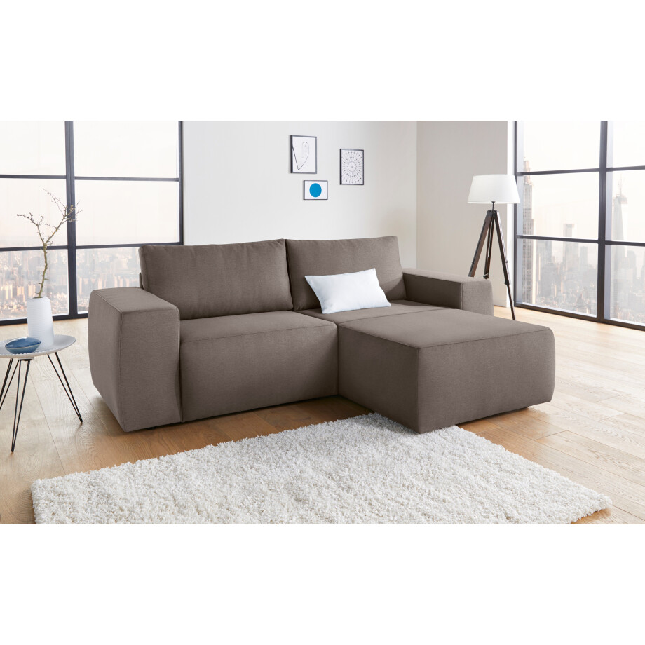LOOKS BY WOLFGANG JOOP Hoekbank LooksII L-vorm rechtlijnig en comfortabel afbeelding 1