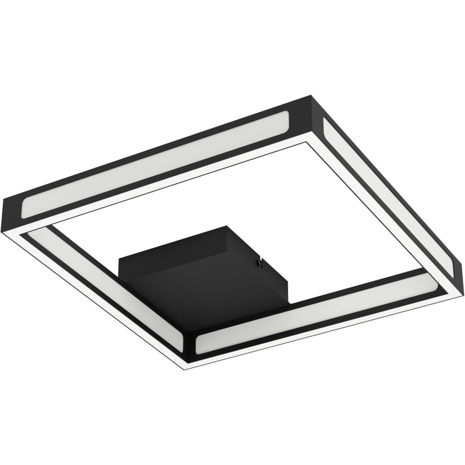 EGLO Plafondlamp ALTAFLOR Plafondlamp in zwart van staal - 2,8W - warmwit (1 stuk) afbeelding 1