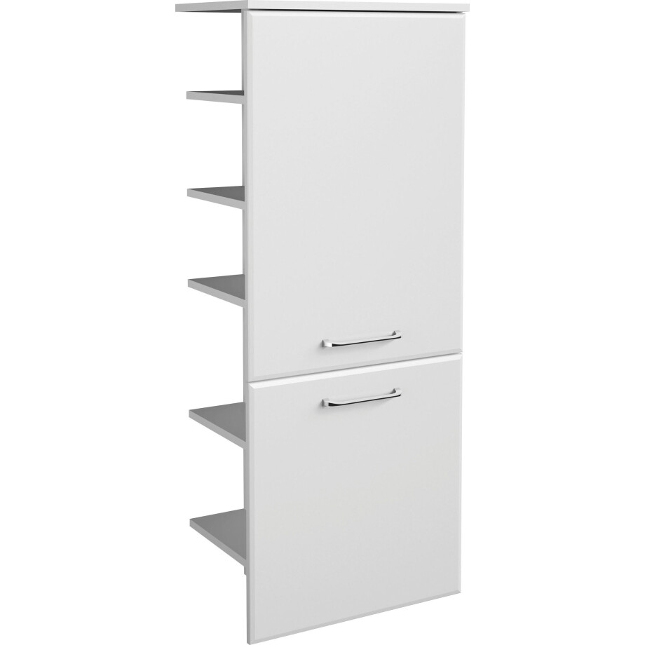 Saphir Halfhoge kast Quickset Badkamer-halfhoge kast inclusief deurdemper, grepen in glanzend chroom afbeelding 1