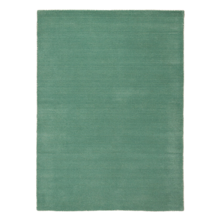 carpetfine Wollen kleed Gabbeh Lola Uni met natuurlijk plantaardig materiaal handgeweven, ook in rond afbeelding 1