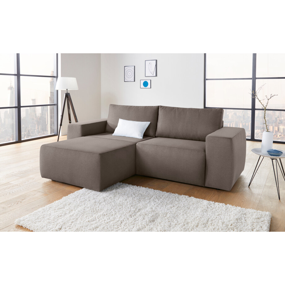 LOOKS BY WOLFGANG JOOP Hoekbank LooksII L-vorm rechtlijnig en comfortabel afbeelding 1
