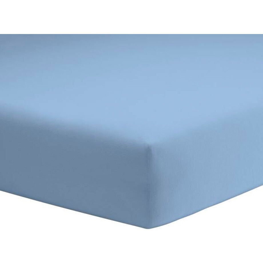 Schlafgut Hoeslaken Mako-jersey van 100% katoen, bedlakens voor matrassen tot 20 cm hoogte, in 90x200, 140x200 of 180x200 cm (1 stuk) afbeelding 1