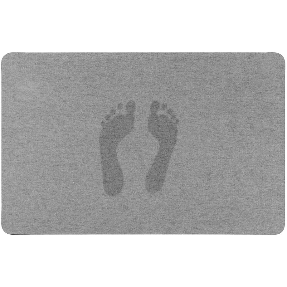 WENKO Badmat waterabsorberend, antislip onderkant, polyester oppervlak (1 stuk) afbeelding 1