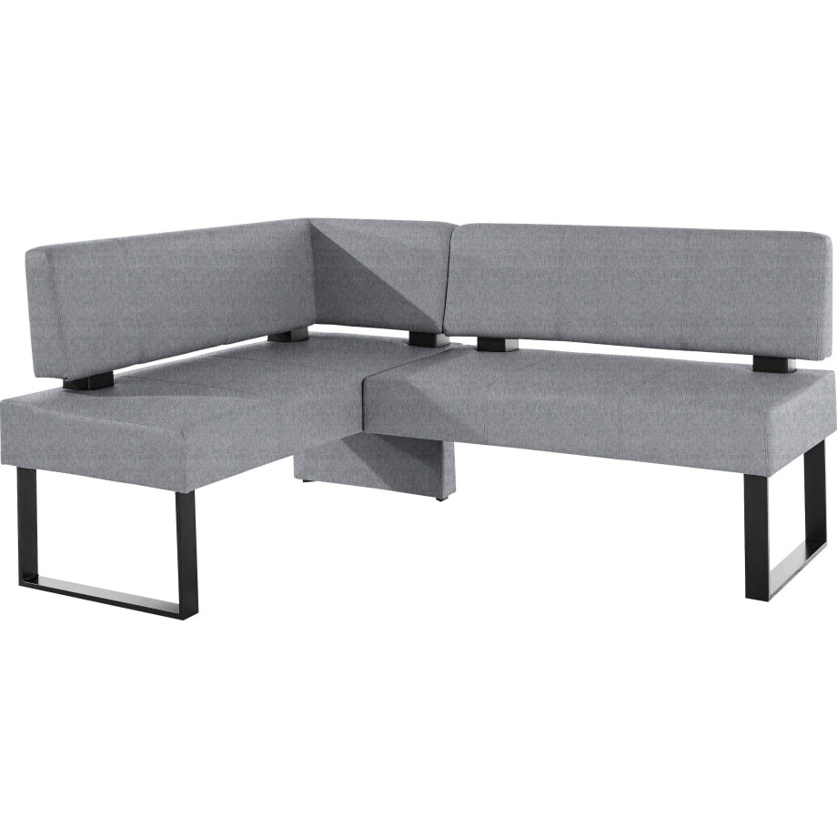 Home affaire Hoekbank Oliver met metalen frame, keukenbank verschillende hoezen cord eetkamerbank ottos choice afbeelding 1