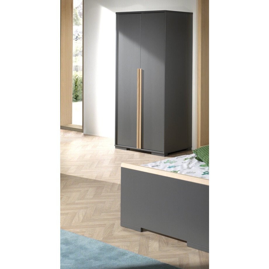 Vipack Kledingkast Londen met melamine-oppervlak en soft-closetechniek afbeelding 1