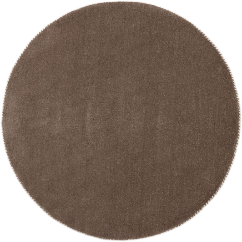carpetfine Wollen kleed Gabbeh Lola Uni met natuurlijk plantaardig materiaal handgeweven, ook als loper afbeelding 1