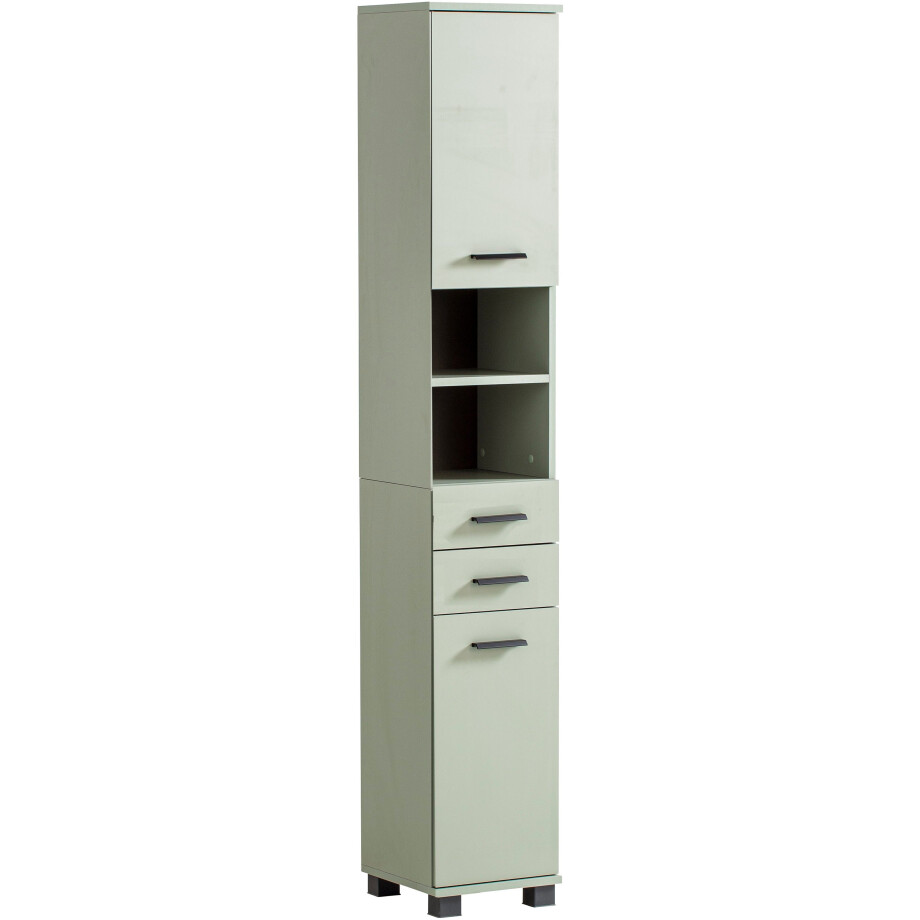 welltime Hoge kast Palermo, breedte 30 cm Verwisselbare deurstop, metalen beslag afbeelding 1