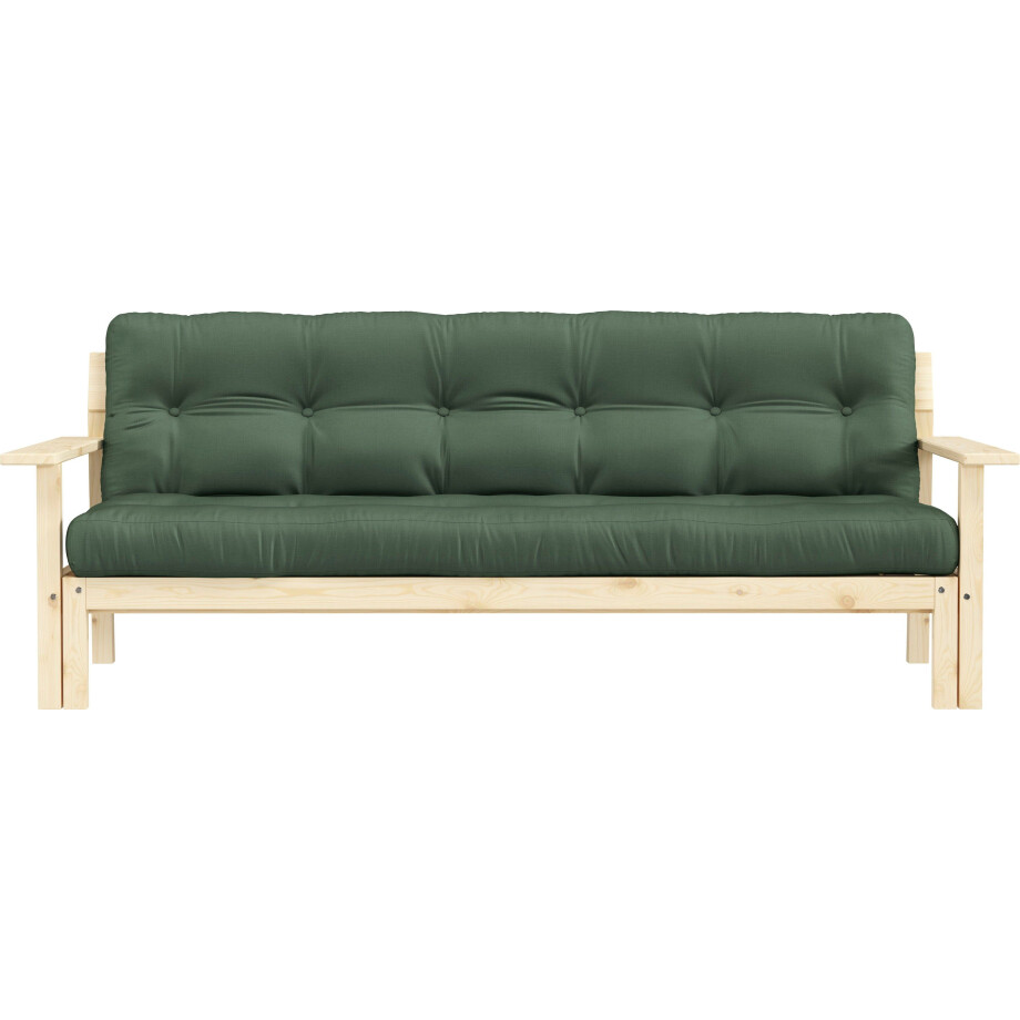 Karup Slaapbank Unwind Met houtstructuur, incl. futonmatras, ligoppervlak 130x190 cm afbeelding 1