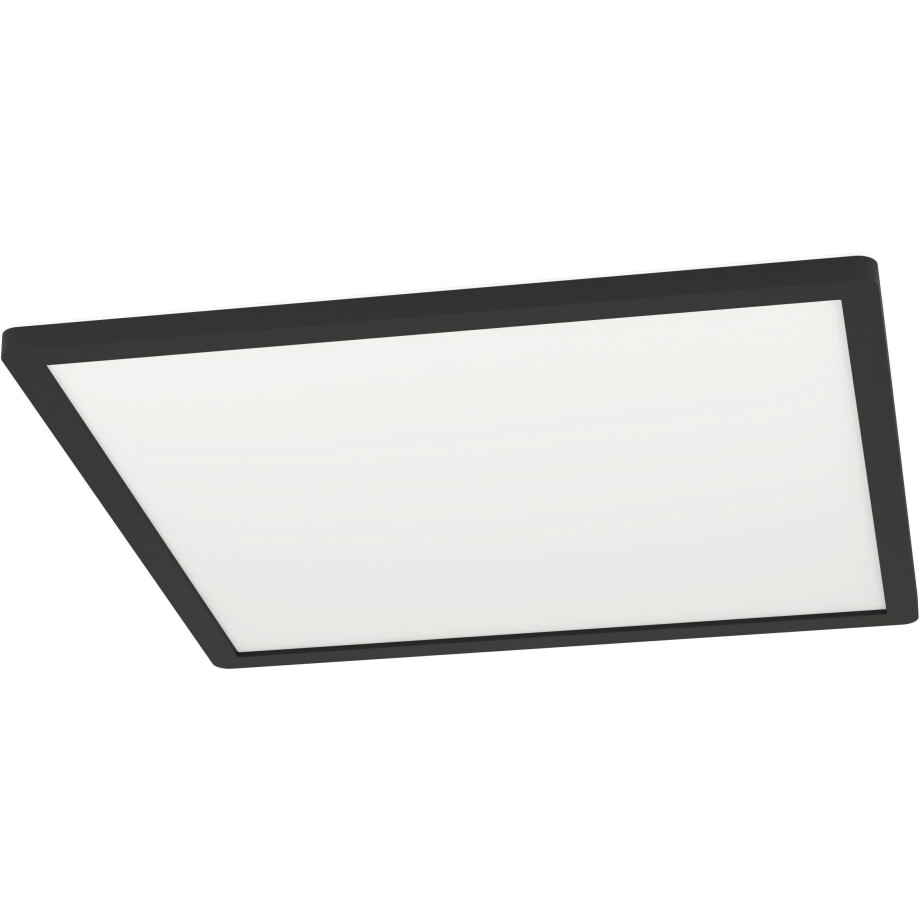 EGLO Plafondlamp ROVITO-Z Plafondlamp in zwart van kunststof - 16,5W - warmwit - koudwit (1 stuk) afbeelding 1