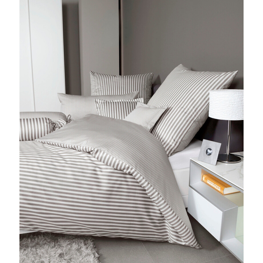 Janine Kussenovertrek Modernclassic 3912 met ritssluiting, kussenovertrek in mt. 40x80 of 80x80 cm (1 stuk) afbeelding 1