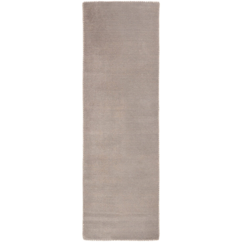 carpetfine Wollen kleed Gabbeh Lola Uni met natuurlijk plantaardig materiaal handgeweven, ook in rond afbeelding 1