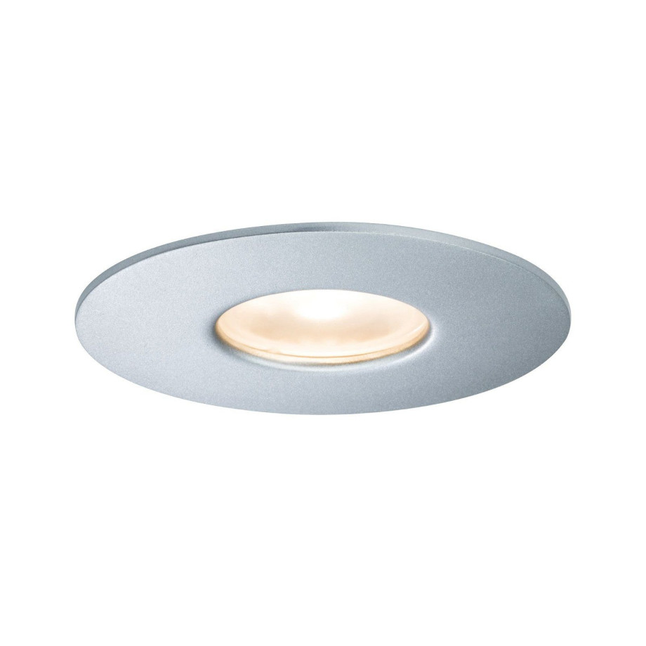 Paulmann Ledinbouwlamp House Buiten inbouwlamp 3000K 4,4W 410lm 230V Zilver Metaal, Acryl (1 stuk) afbeelding 1