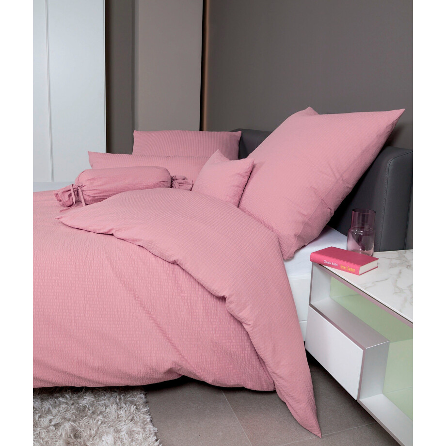 Janine Overtrekset PIANO 0125 met rits, 100% katoen, met geweldige structuur, premium afbeelding 1