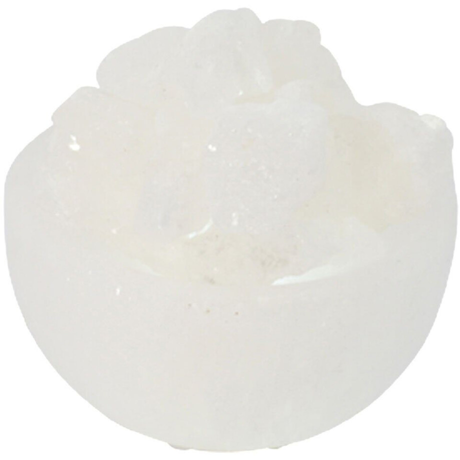 HIMALAYA SALT DREAMS Zoutkristal-tafellamp Petite Met de hand gemaakt van zoutkristal - iedere steen uniek, H: ca.15 cm (1 stuk) afbeelding 1