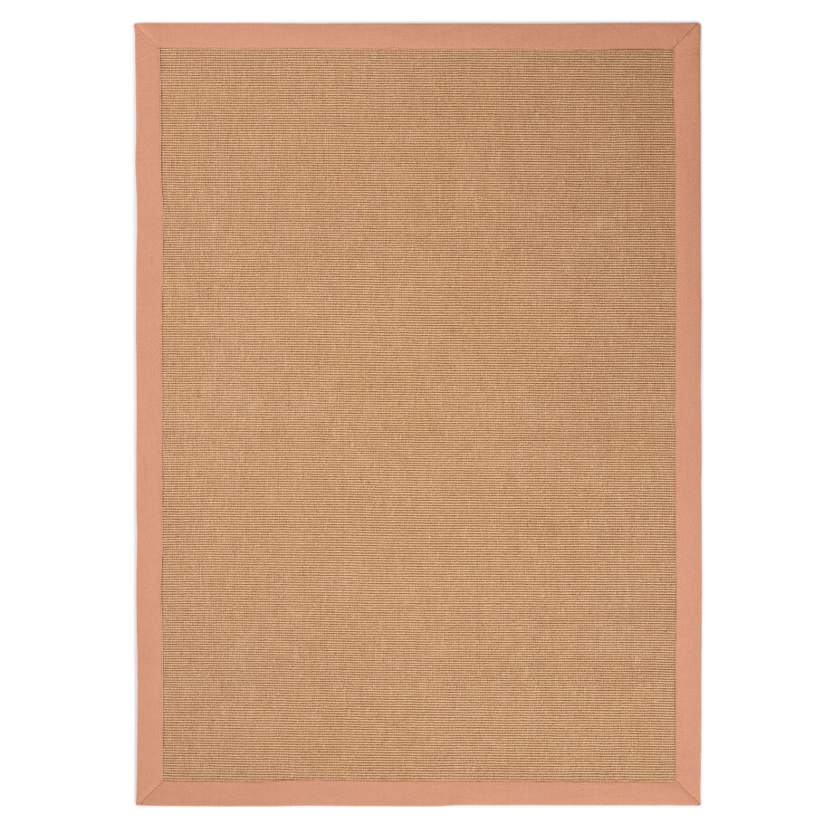 carpetfine Sisalkleed Sisal met gekleurd randdessin, antislip achterzijde afbeelding 1