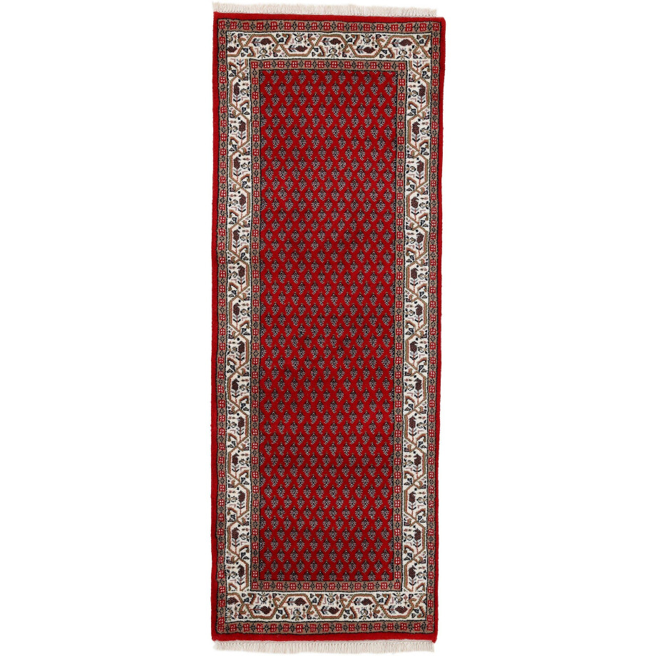 Woven Arts Loper Oosters tapijt Mir met de hand geknoopt, woonkamer, zuivere wol afbeelding 1