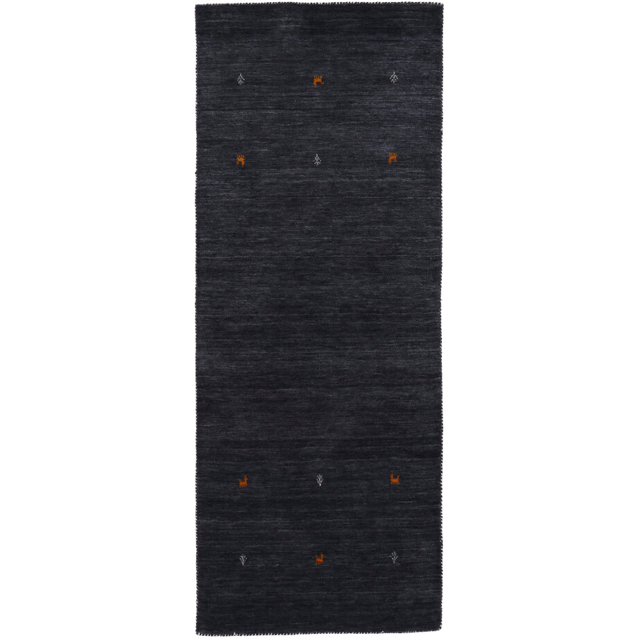 carpetfine Wollen kleed Gabbeh Uni, ook als loper verkrijgbaar afbeelding 1