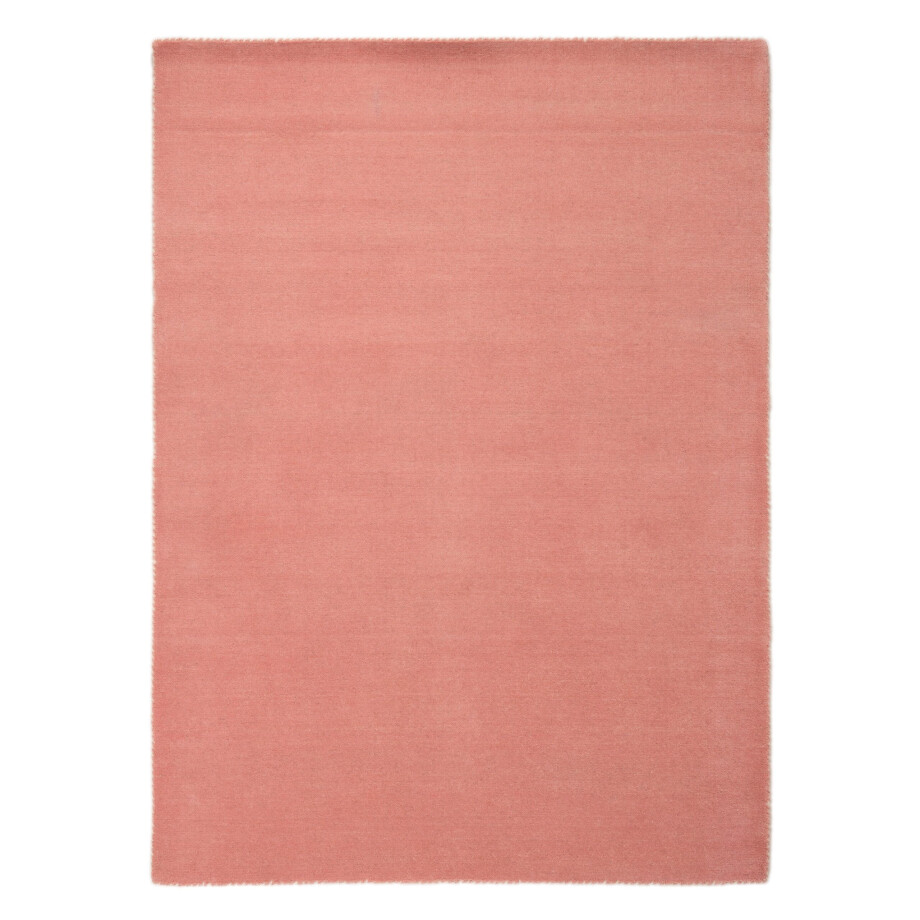 carpetfine Wollen kleed Gabbeh Lola Uni met natuurlijk plantaardig materiaal handgeweven, ook in rond afbeelding 1