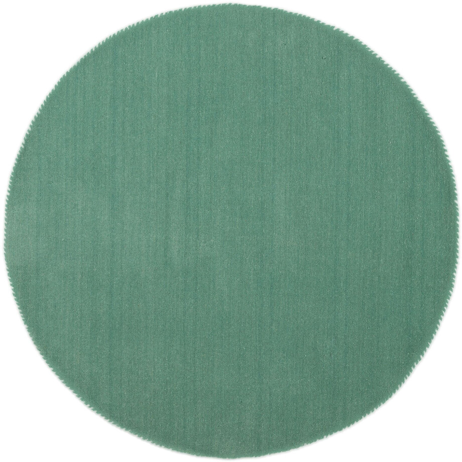 carpetfine Wollen kleed Gabbeh Lola Uni met natuurlijk plantaardig materiaal handgeweven, ook als loper afbeelding 1