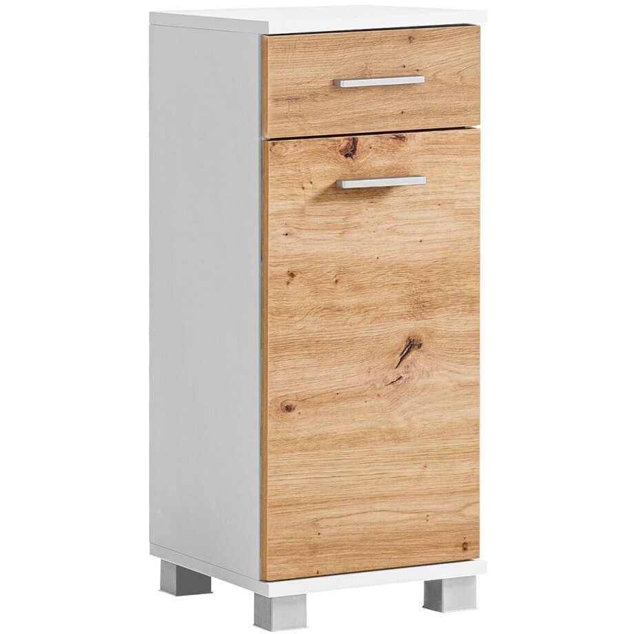 welltime Smalle kast Palermo, breedte 30 cm Verwisselbare deurstop, metalen beslag afbeelding 1
