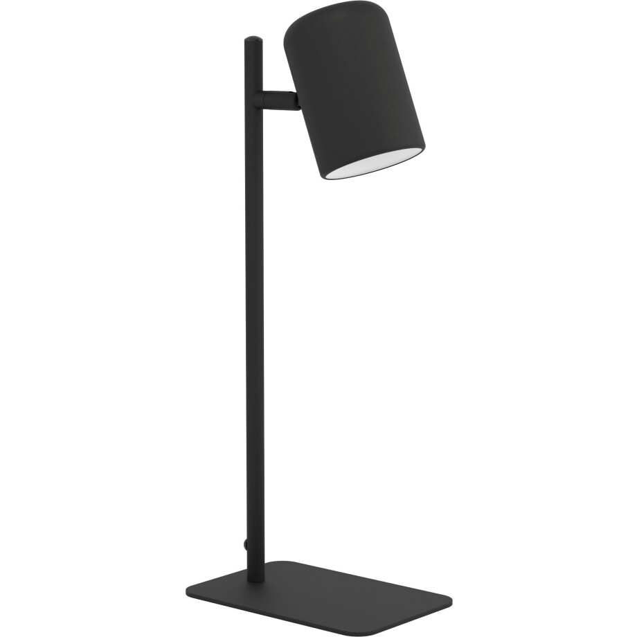EGLO Tafellamp CEPPINO Tafellamp in zwart en wit van staal - incl. GU10 - 4,5W (1 stuk) afbeelding 1