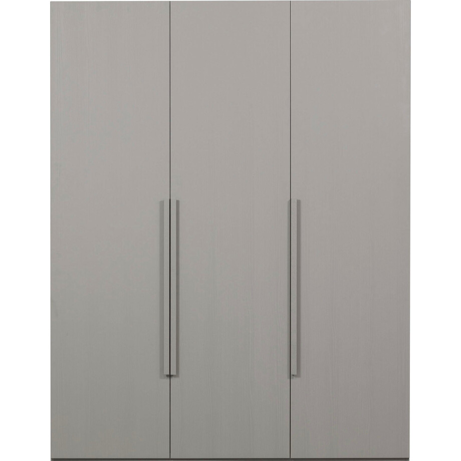 WOOOD Kledingkast Rens van notenhoutdecor, veel opbergruimte, hoogte 210 cm afbeelding 1