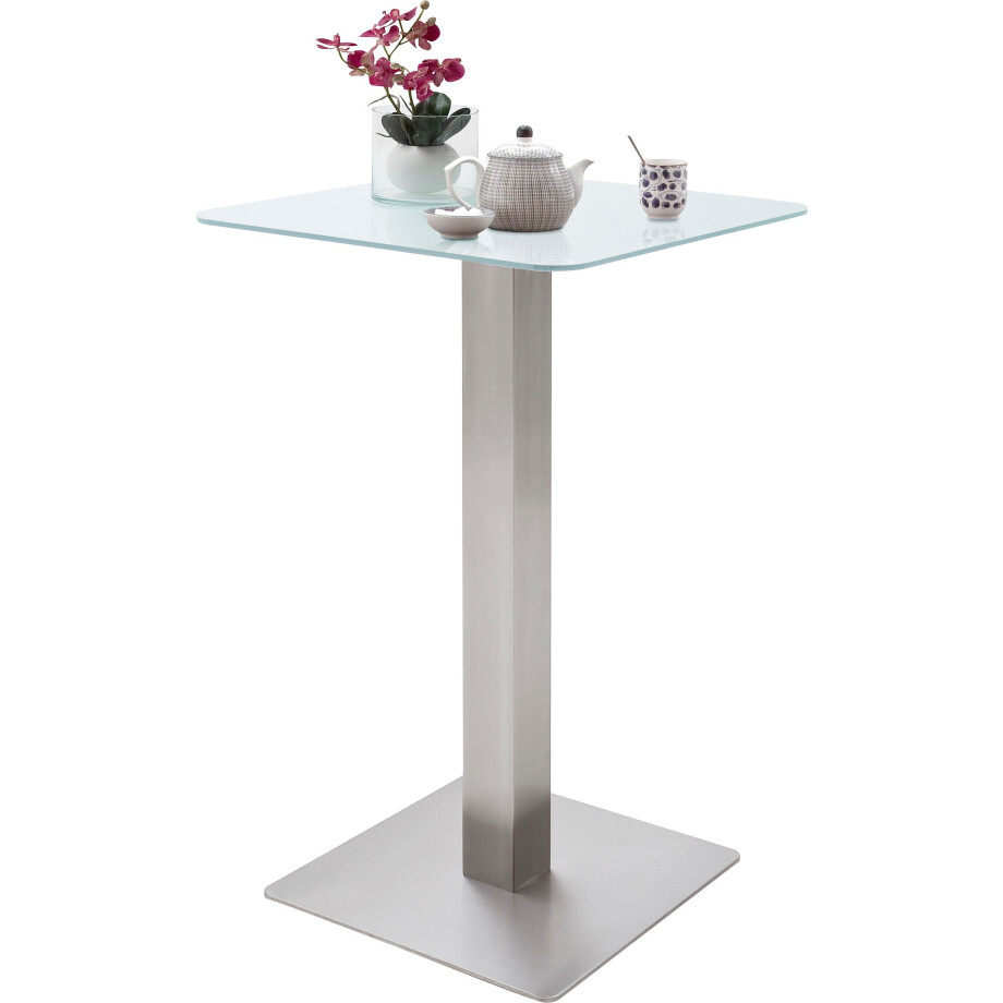 MCA furniture Bartafel Zarina Bartafel met vitrokeramiek tafelblad met edelstaal frame afbeelding 1