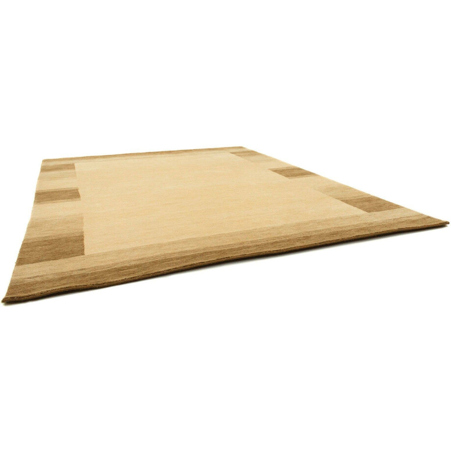 morgenland Wollen kleed GABBEH FEIN LUXO zuiver scheerwol randdessin, woonkamer afbeelding 1