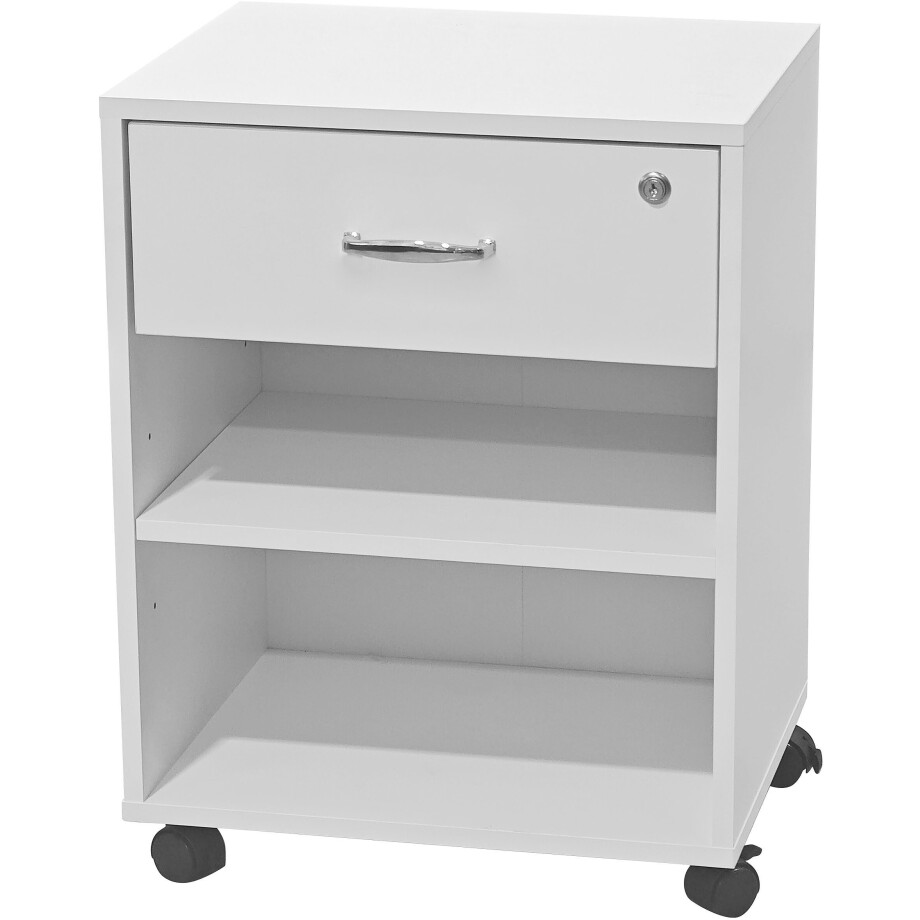 INOSIGN Kastje op wieltjes Dranoel Kantoorcontainer, afsluitbaar, metalen handgreep, breedte 45 cm afbeelding 1