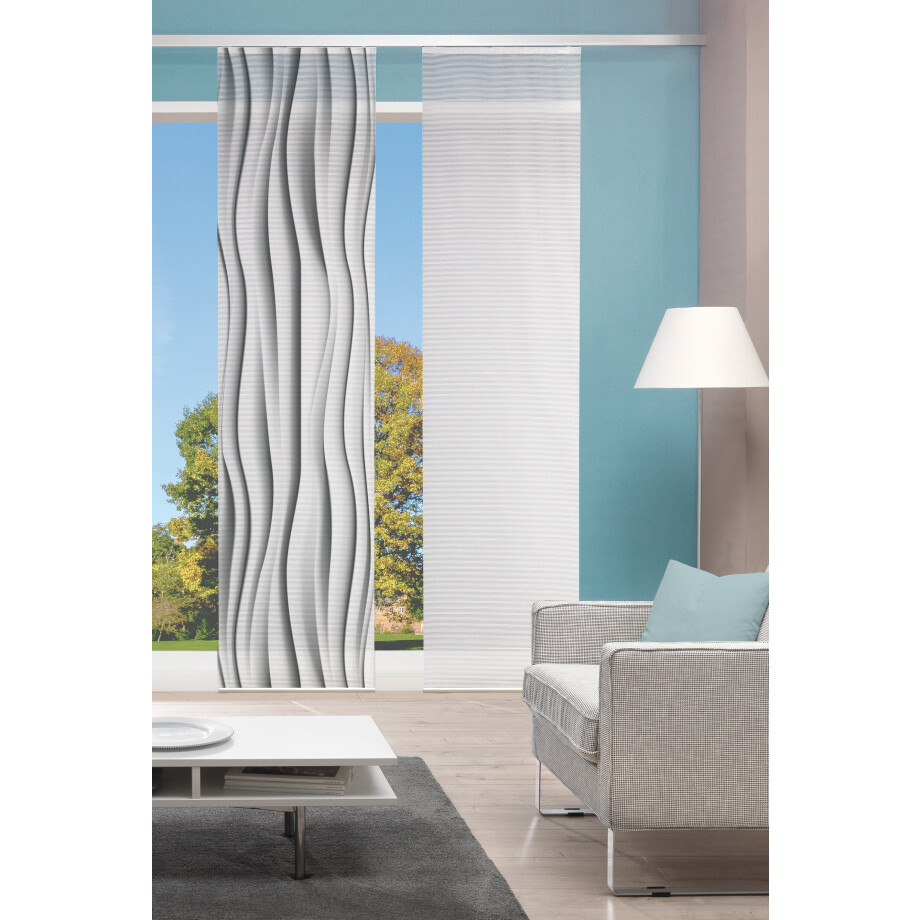Vision S Paneelgordijn WELLO HxB: 260x60, BAMBOE LOOK (1 stuk) afbeelding 1