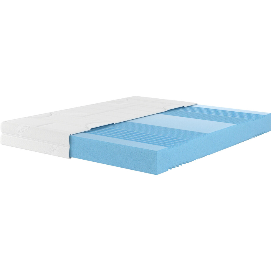 Malie Koudschuimmatras 7 zones matras XXL 90x200 cm, 140x200 cm & andere afmetingen hoogte 20 cm afbeelding 1