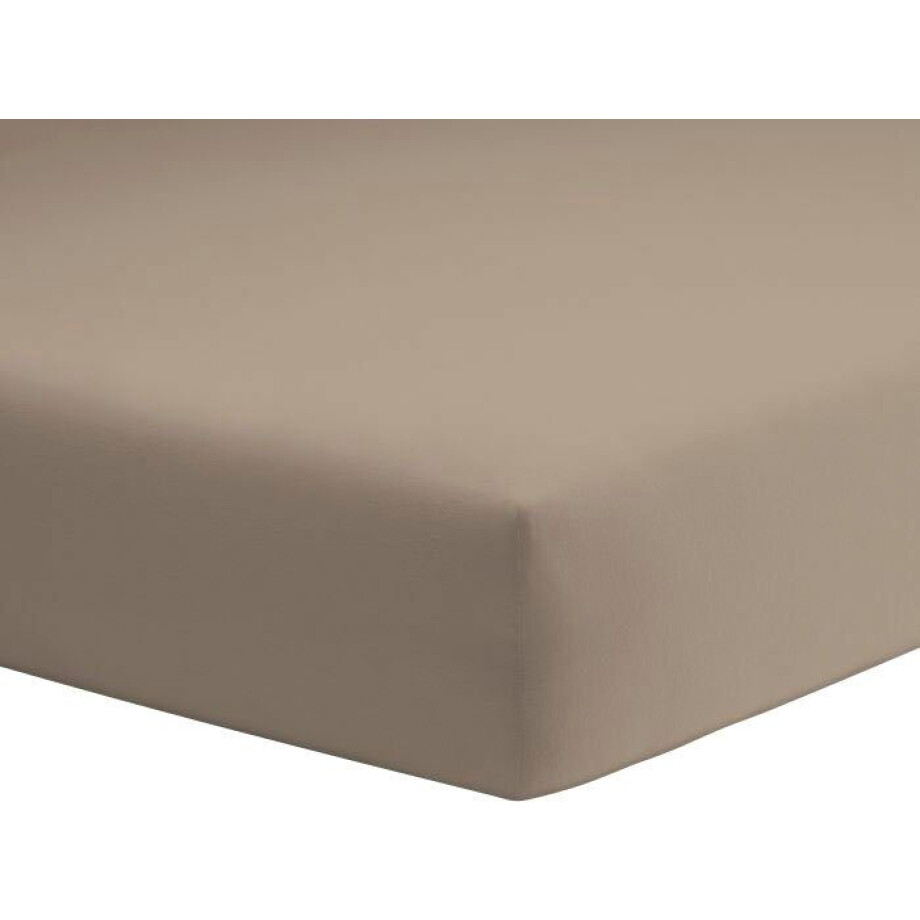 Schlafgut Hoeslaken Mako-jersey van 100% katoen, bedlakens voor matrassen tot 20 cm hoogte, in 90x200, 140x200 of 180x200 cm (1 stuk) afbeelding 1