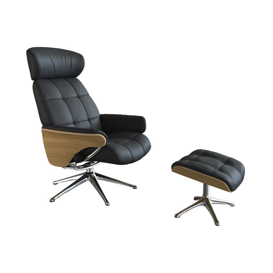 FLEXLUX Relaxfauteuil Skagen functionele stoel, gestoffeerde stoel, armleuning, TV-fauteuil, afbeelding 1