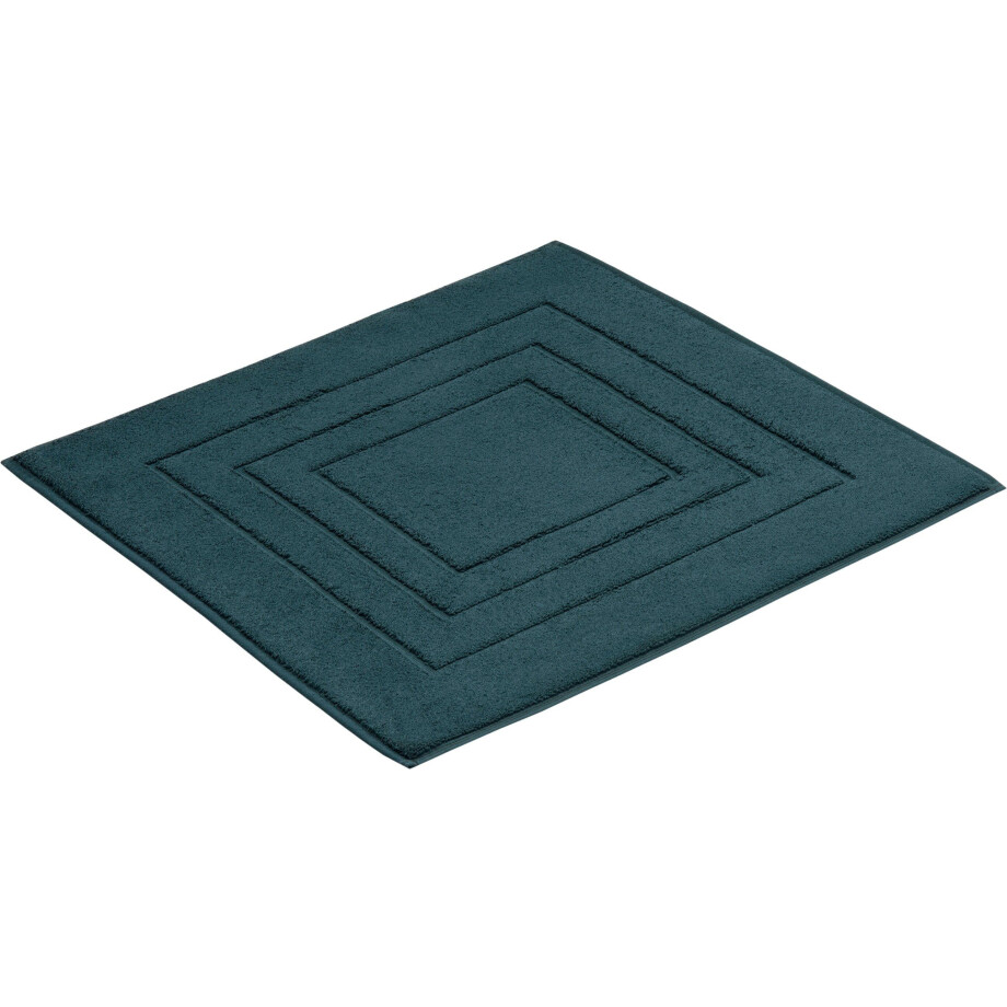 Vossen Badmat Feeling Badmat, uni-kleuren, met bies, hoog-laag effect, 100% katoen (1 stuk) afbeelding 1