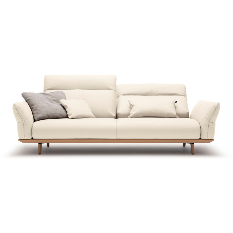 Hülsta Sofa 3,5-zitsbank Hs.460 Onderstel in eiken, poten in natuurlijk eiken, breedte 228 cm afbeelding 1