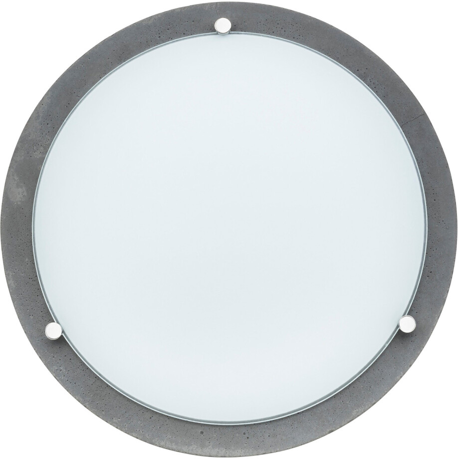 SPOT Light Plafondlamp ROCKY Voortreffelijke materialen: beton en glas, geïntegreerde ledverlichting (1 stuk) afbeelding 1