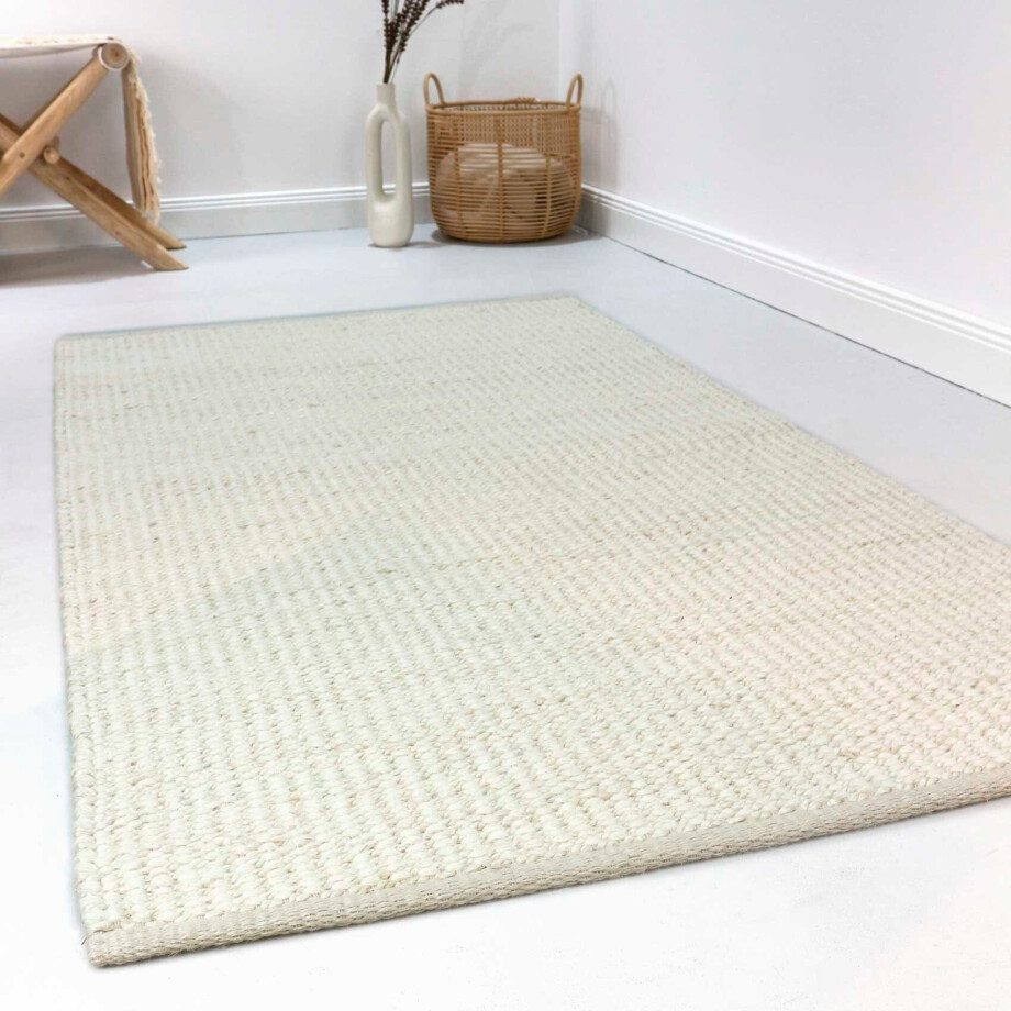 Esprit Wollen kleed Gobi ESP-711 duurzaam vloerkleed van natuurmateriaal, van jute en wol, met de hand geweven afbeelding 1