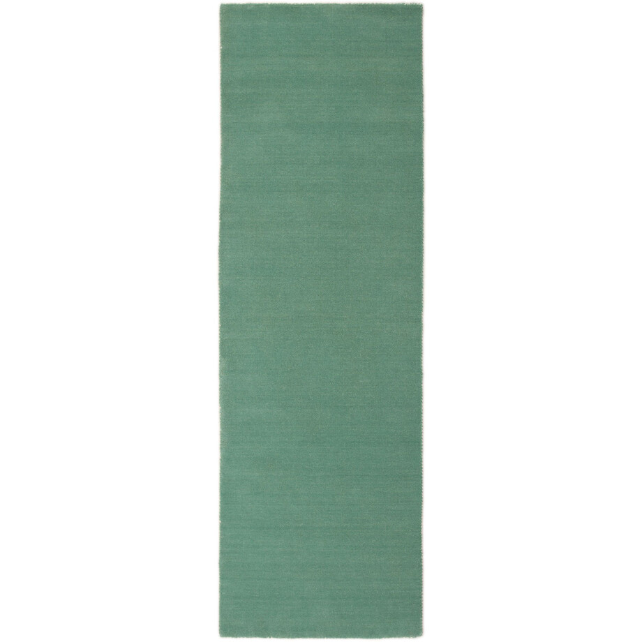 carpetfine Wollen kleed Gabbeh Lola Uni met natuurlijk plantaardig materiaal handgeweven, ook in rond afbeelding 1