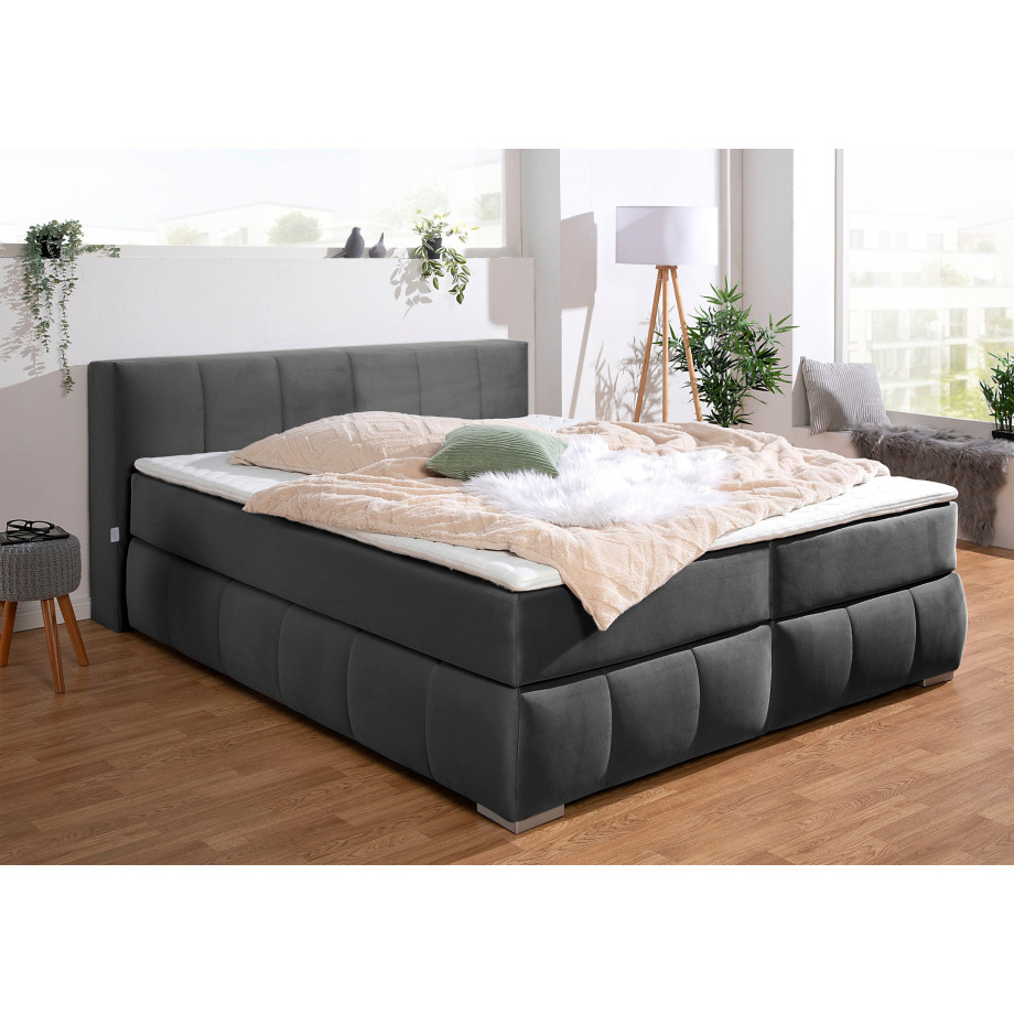 Guido Maria Kretschmer Home&Living Boxspring Chelles incl. koudschuim matrastopper, in 5 breedtes en 3 matrastypes afbeelding 1