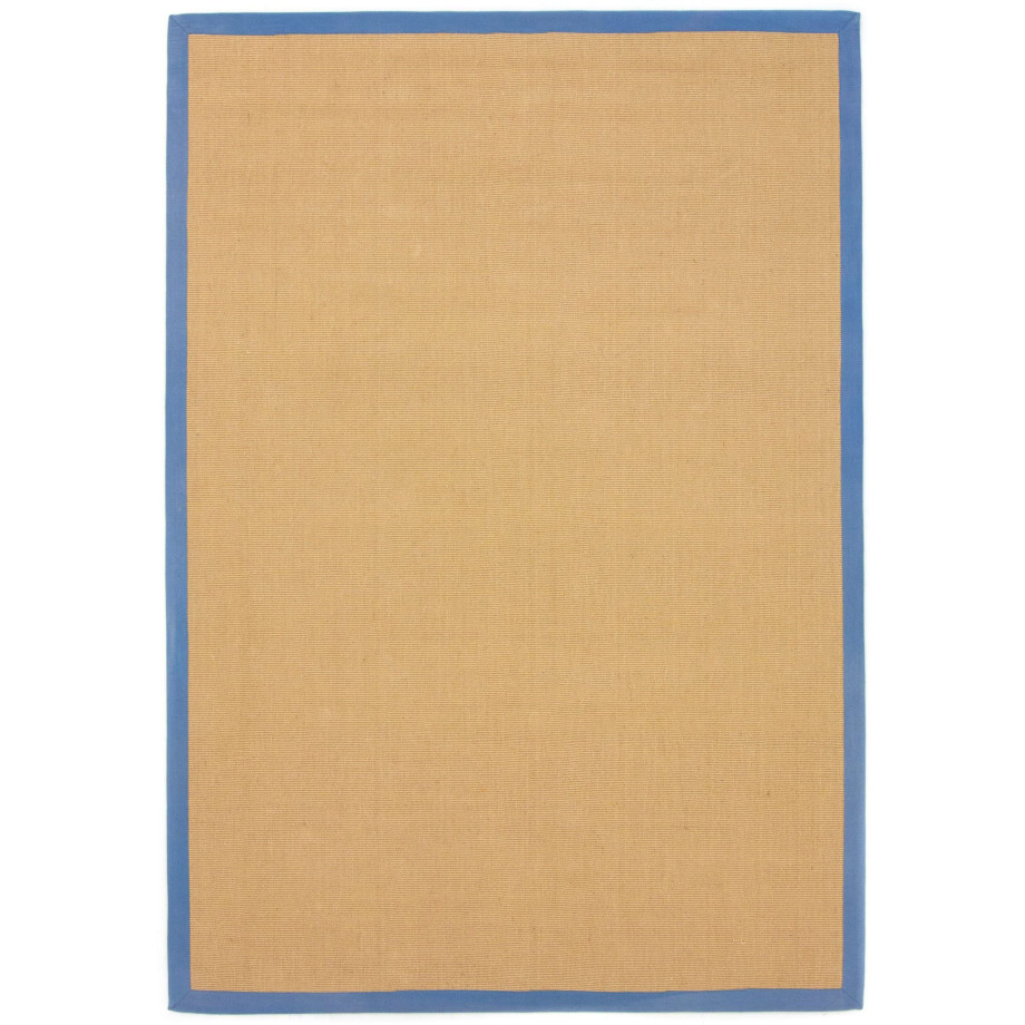 carpetfine Sisalkleed Sisal met gekleurd randdessin, antislip achterzijde afbeelding 1