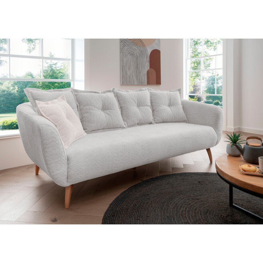 Home affaire 3-zitsbank Baggio Sierkussen inclusief afbeelding 
