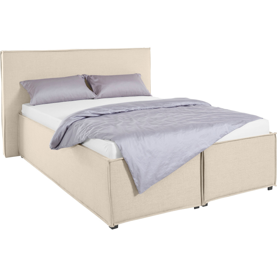 LeGer Home by Lena Gercke Gestoffeerd bed Isaline naar keuze zonder matras of met 3 matrassoorten, hoofdbordhoogte 107 cm afbeelding 1