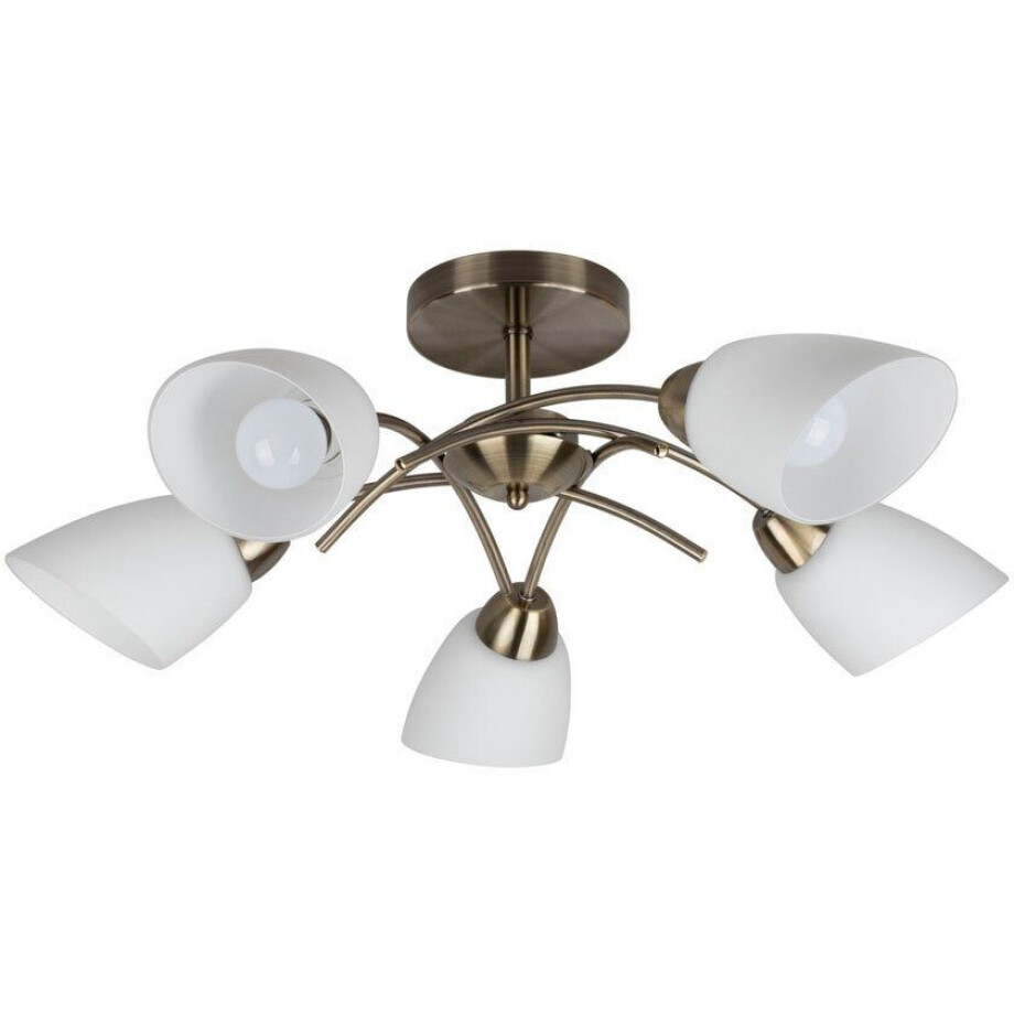 SPOT Light Plafondlamp VILETTA Plafondlamp van metaal voor de woon- en eetkamer (1 stuk) afbeelding 1