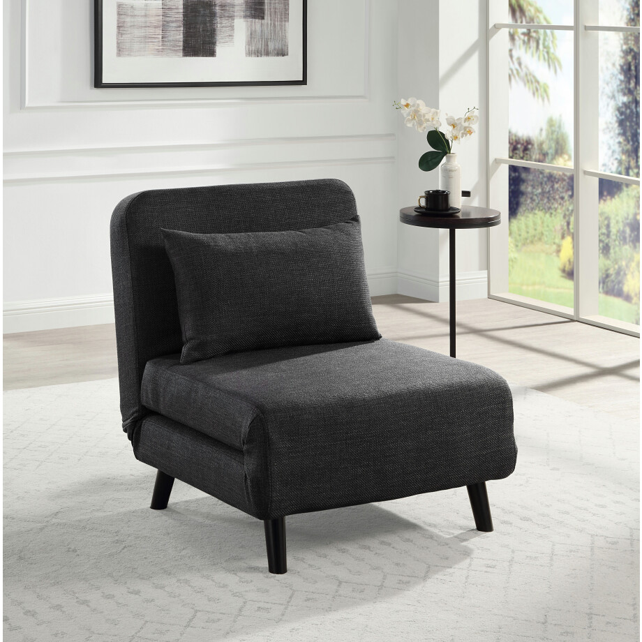 ATLANTIC home collection Fauteuil Robby incl. bedfunctie, meerdere verstelbaar, structuurstof afbeelding 1