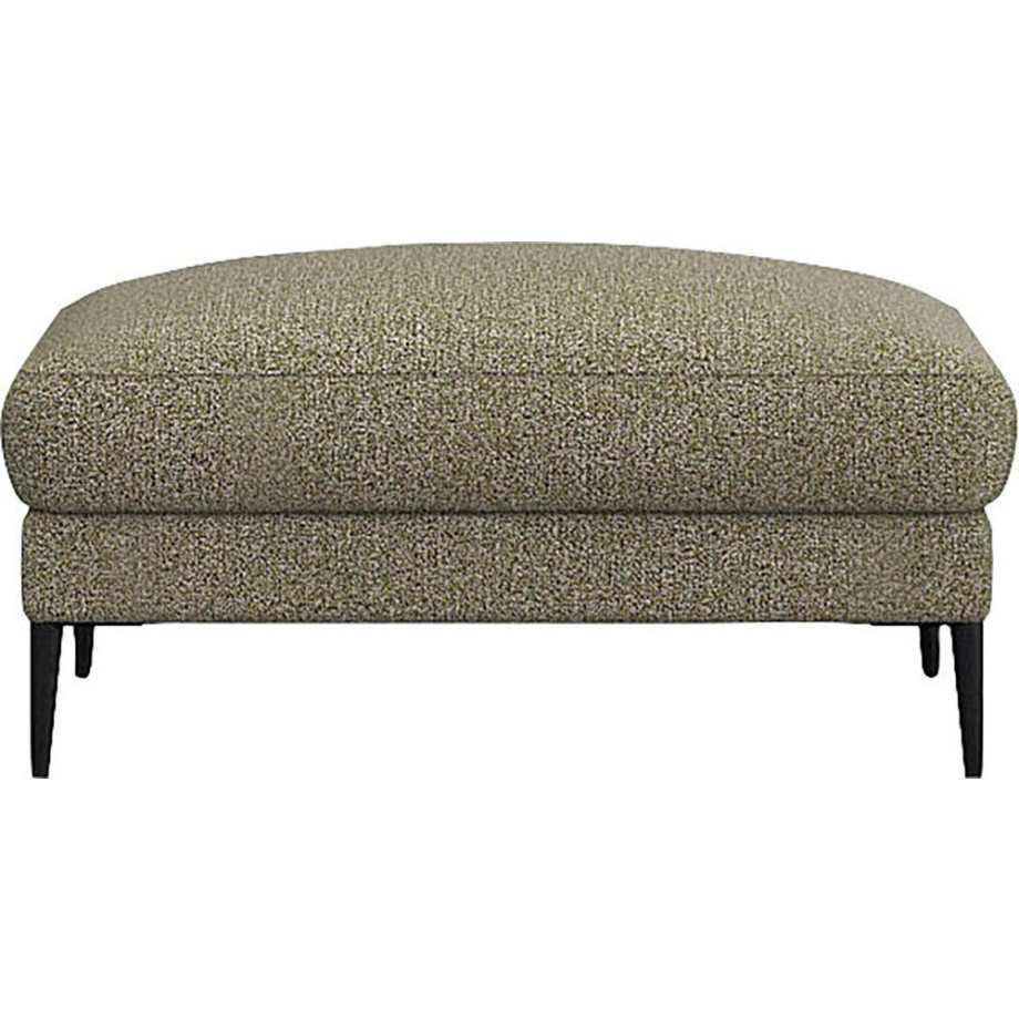 FLEXLUX Poef Belle gestoffeerde hocker, zithocker Scandinavisch design, in een sublieme verwerking afbeelding 1