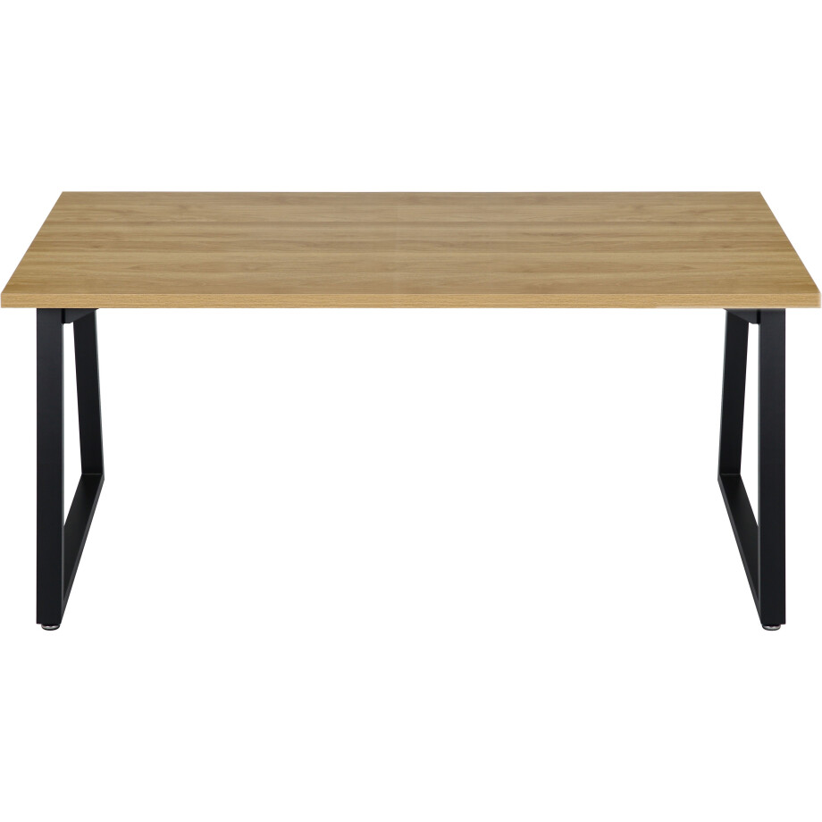 Home affaire Eettafel Soyans moderne kuipframe, in vier breedtes, melaminehars gecoat afbeelding 1