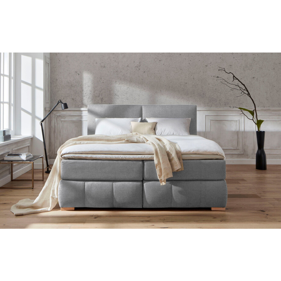 Guido Maria Kretschmer Home&Living Boxspring Wehma incl. matrastopper voor 3 verschillende matrassen, ook in fluwelen stof afbeelding 1
