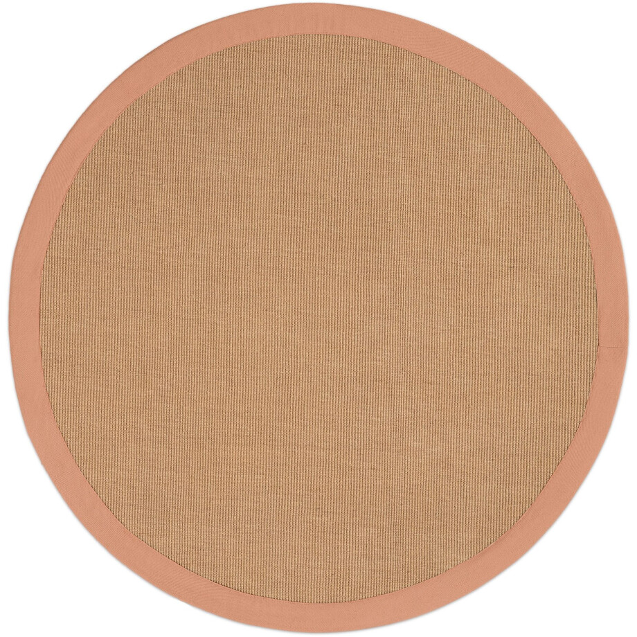 carpetfine Sisalkleed Sisal met gekleurd randdessin, antislip achterzijde afbeelding 1